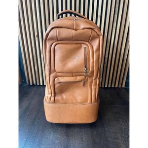 Sole Premise Sneaker Bag Brown Leather Luxury Carry-On Backpack
